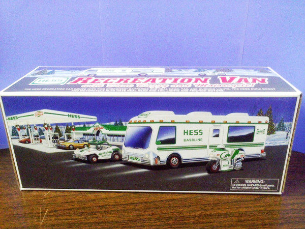 hess recreation van with dune buggy and motorcycle